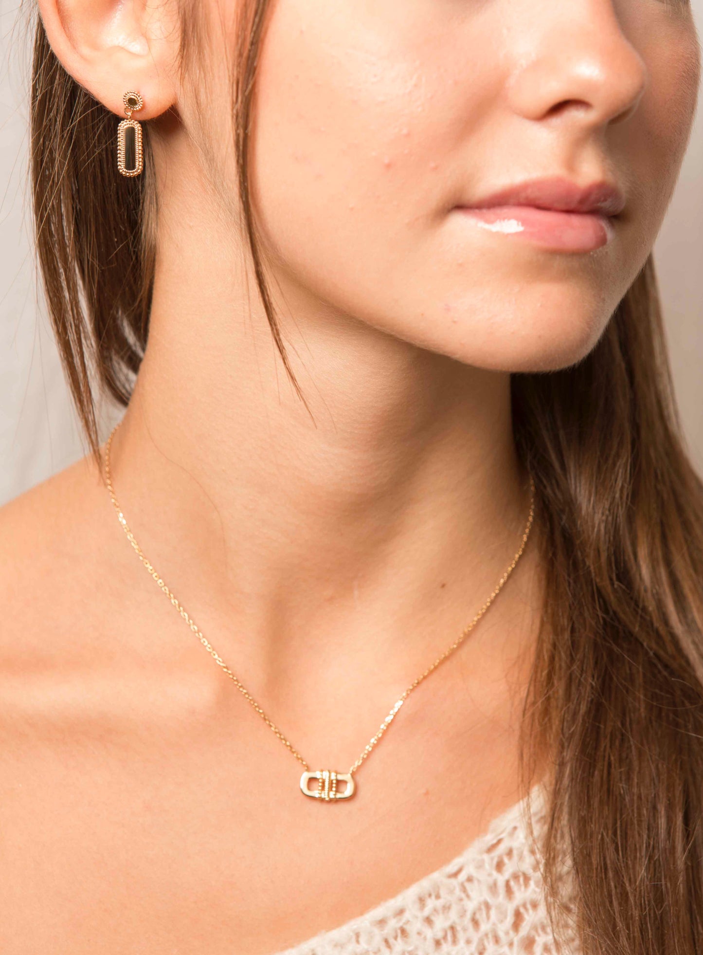 collier plaqué or