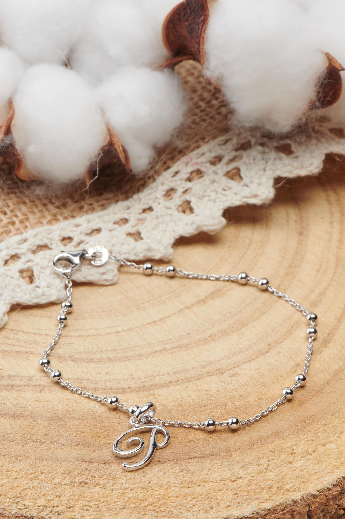 Bracelet en argent 925 rhodié