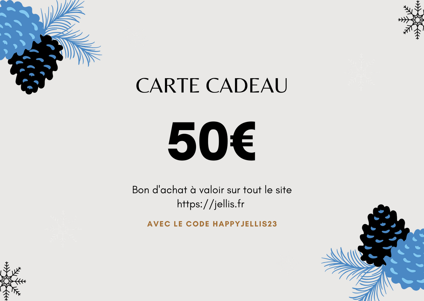 E-Carte Cadeaux Jellis