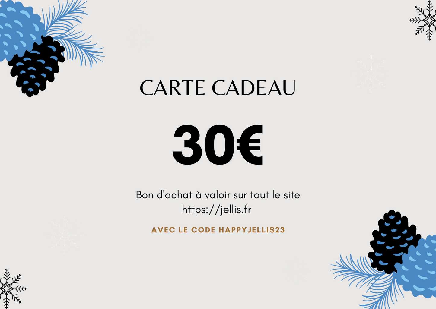 E-Carte Cadeaux Jellis