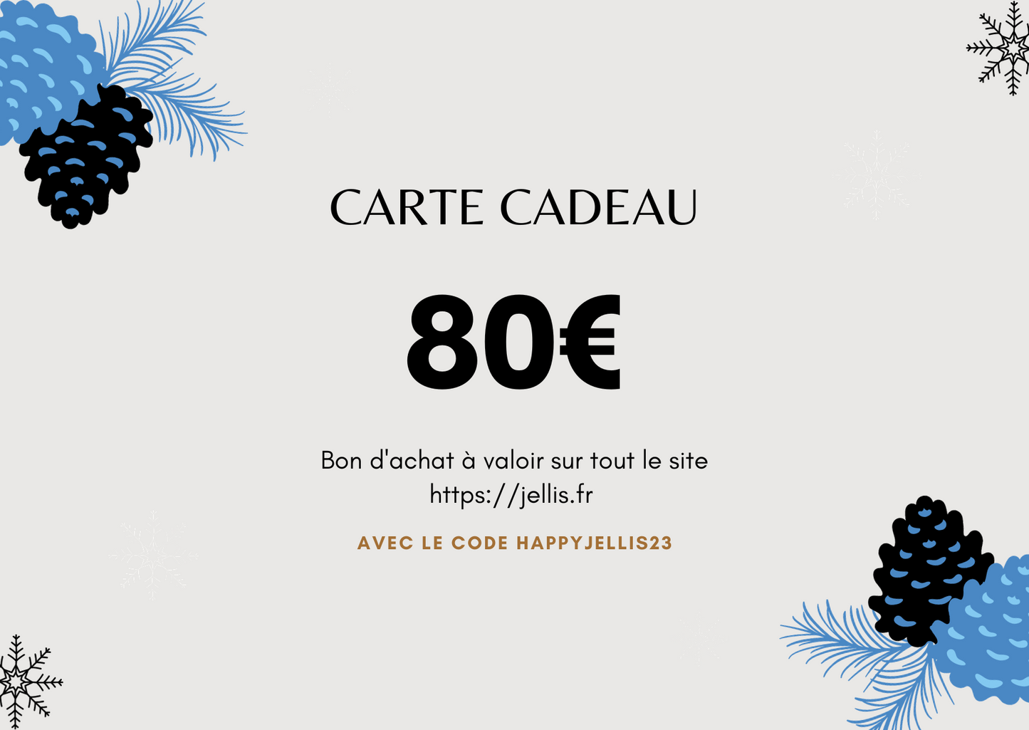 E-Carte Cadeaux Jellis