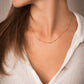 collier maille grain de café