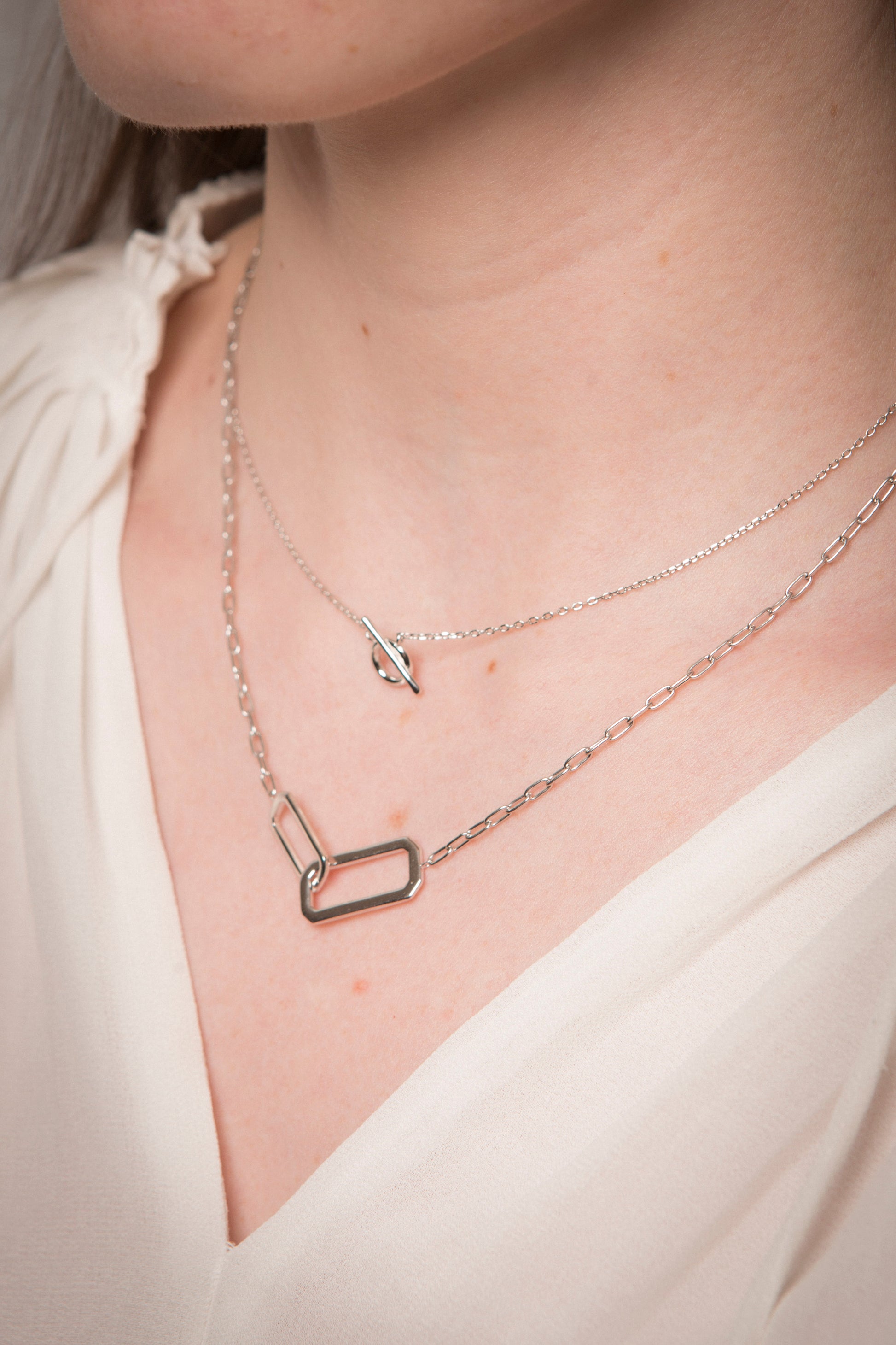 collier argent 