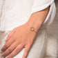 bracelet plaqué or motif soleil