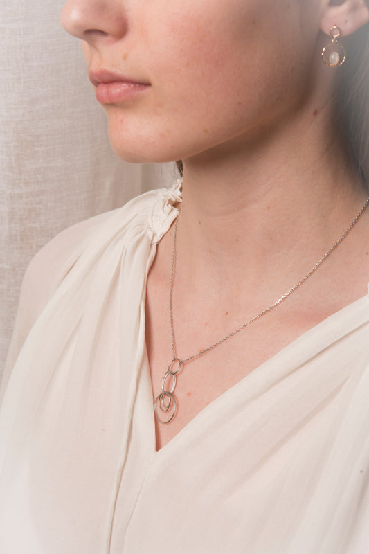collier argent 