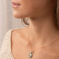 collier plaqué or pendentif arbre