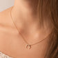 collier pendentif lune
