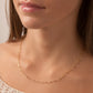 collier maille allongée fine