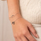 Bracelet en argent 925 rhodié Motif croissant
