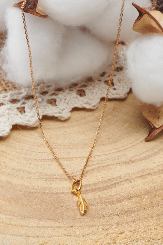 collier or plume