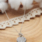 collier argent arbre 