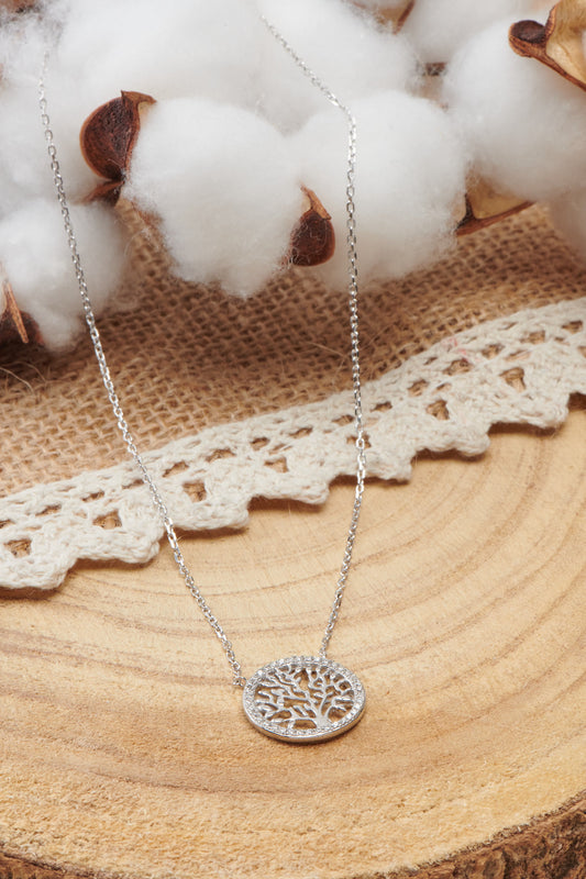 collier argent arbre de vie
