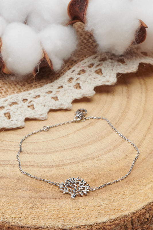 Bracelet en argent Motif arbre de vie 