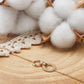 bracelet plaqué or avec oxyde de zirconium